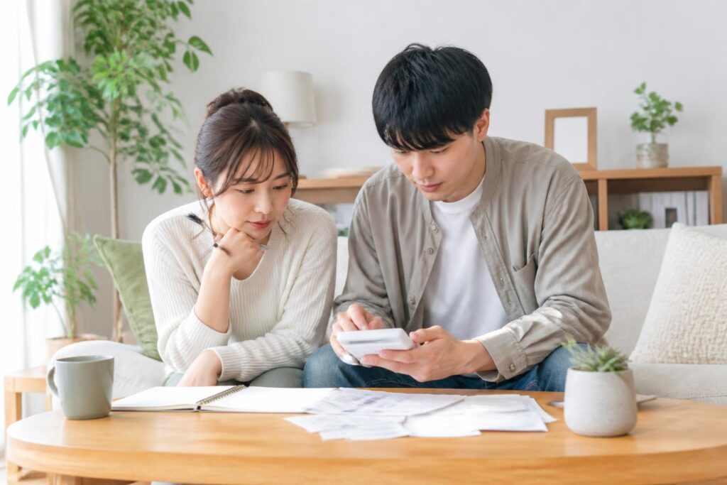 同棲生活費に対する収入の割合はどのくらいが理想？